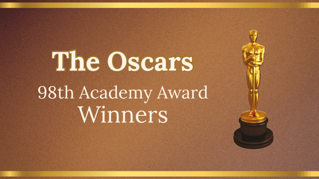 The Academy Awards 2026 Nominees &&nbsp;Winners