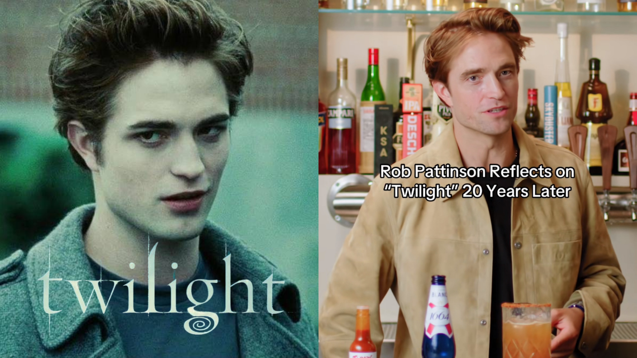 Robert Pattinson reflects on Twilight and a particularly strange moment